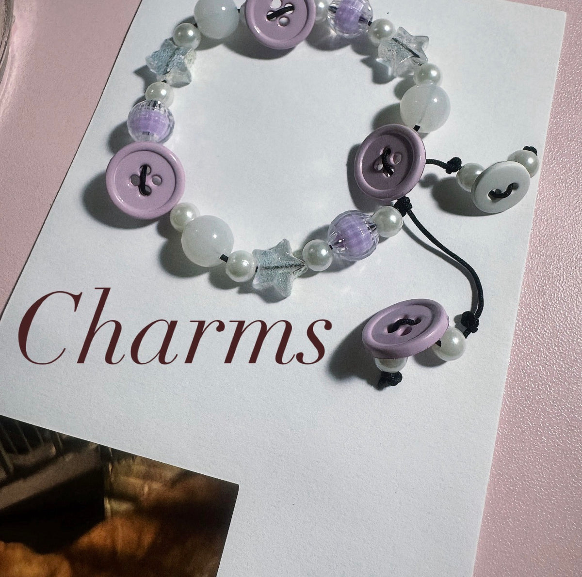 Shooting Star “Cute As A Button” Bracelet